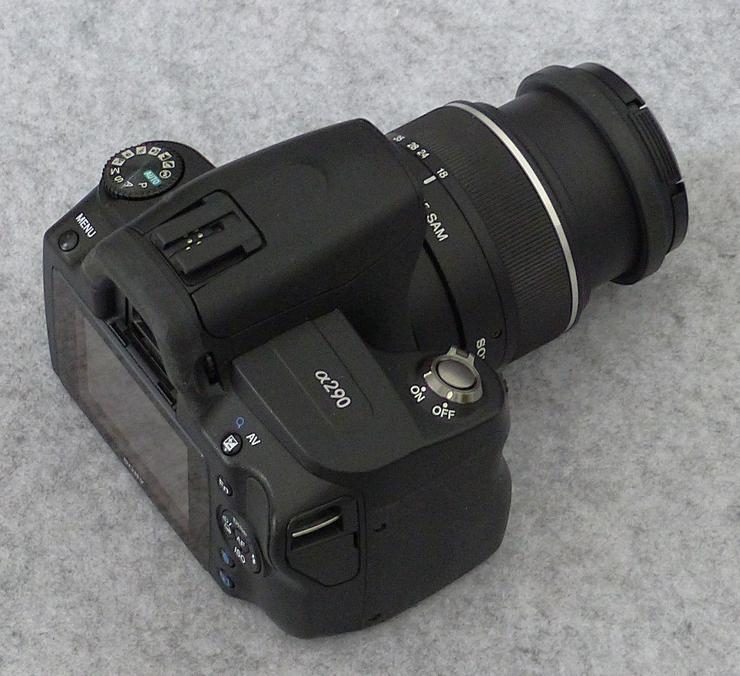 Bild 4: Sony Alpha 290 DSLR wie neu mit lediglich 1012 Auslöser!