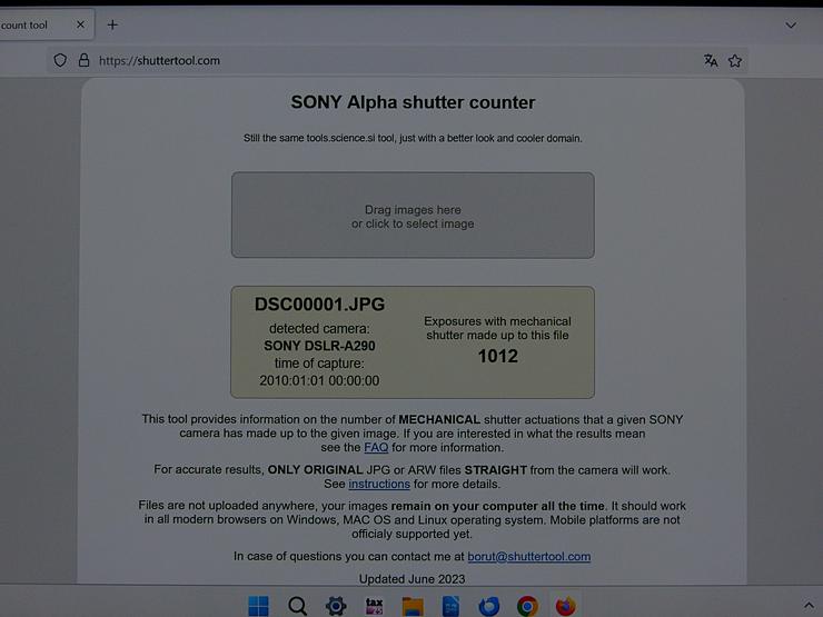 Bild 12: Sony Alpha 290 DSLR wie neu mit lediglich 1012 Auslöser!