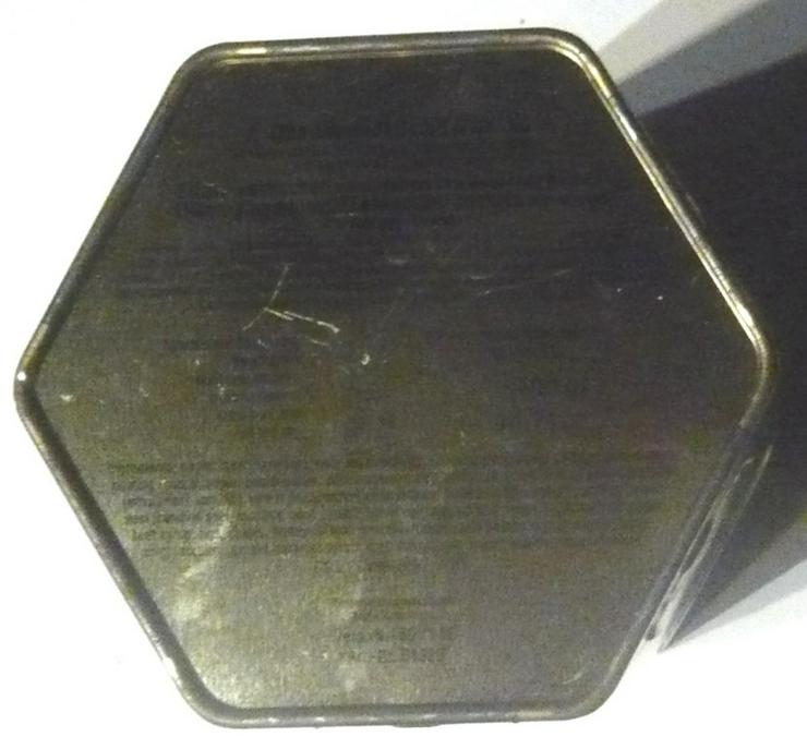 Bild 10: Alte Lebkuchen Blechdose 6eckig Schmidt Elisen Nürnberg Deko Vintage Sammler 