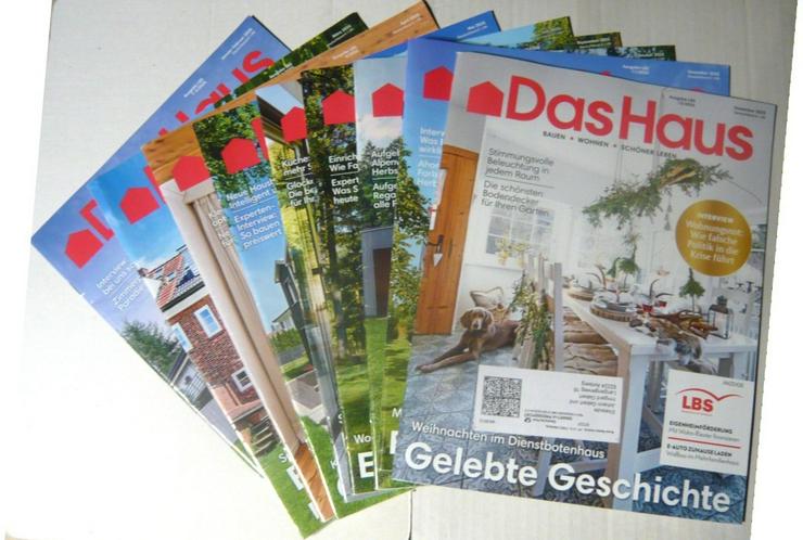 Bild 2: Zeitschrift "DAS HAUS" 9 Ausgaben 2025 TOP Zustand