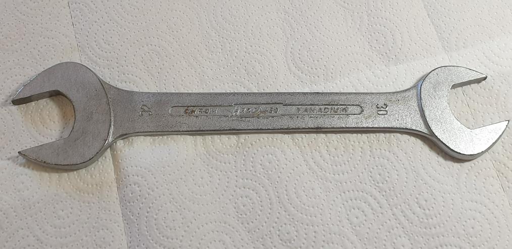 Bild 4: HAZET Doppel - Maulschlüssel 30mm / 32mm