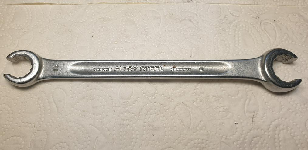 Bild 2: Stahlwille offener Doppelringschlüssel 14 x 17mm