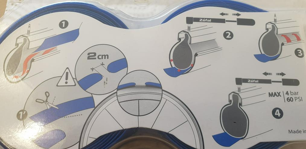 Bild 5: Pannenschutzband Neu für Mountainbike Reifen