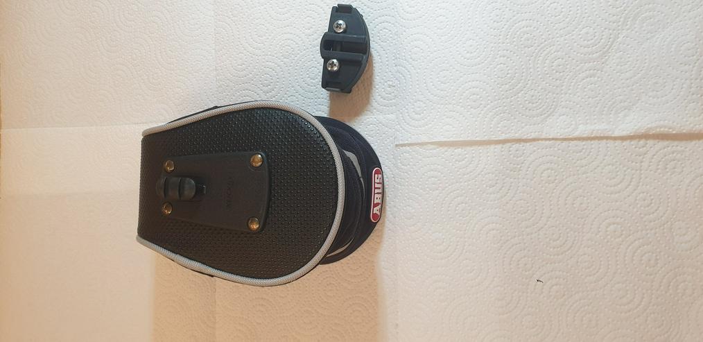 ABUS Satteltasche mit Klickfix System, Qualitativ sehr hochwertig