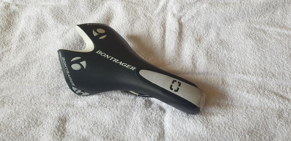 Bild 2: Fahrradsattel für Triathlon, Rennrad, Sportliches Fahren in Ausführung Schwarz