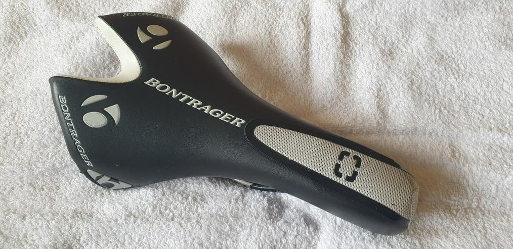 Bild 3: Fahrradsattel für Triathlon, Rennrad, Sportliches Fahren in Ausführung Schwarz