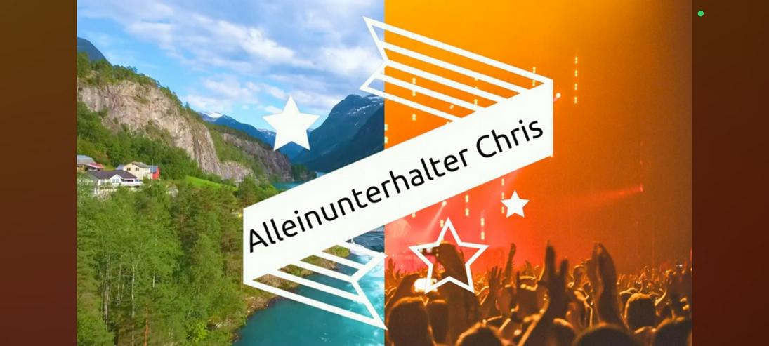Alleinunterhalter Chris spielt auf allen Festen 