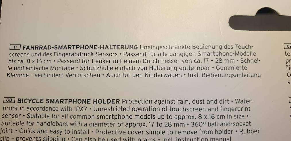 Bild 8: Handyhalter für Fahrradlenker & Kinderwagen Neu Original verpackt