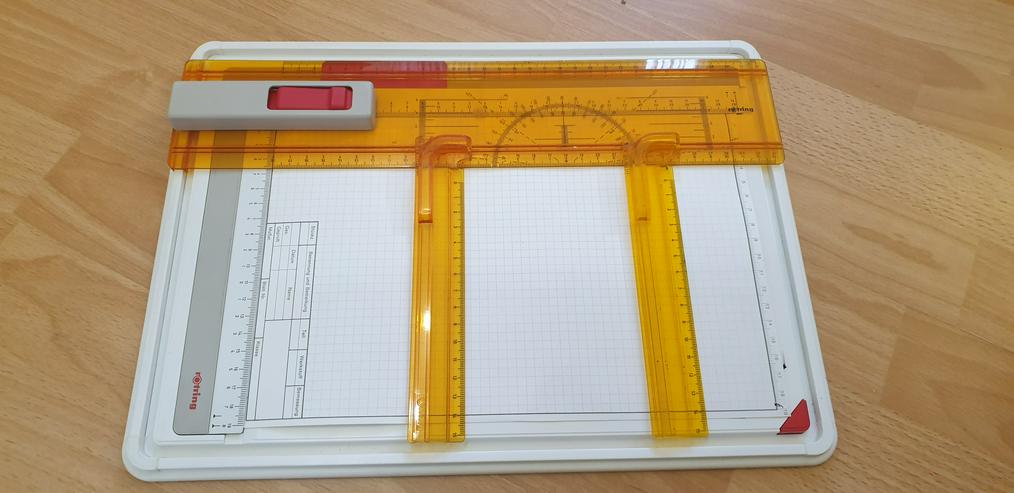 Bild 5: Zeichenbrett Rotring von 1978 für Liebhaber und Sammler, eine echte Rarität