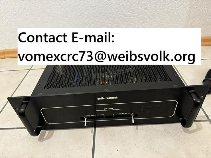 Audio Research SP-11 MK2 ( Contact E-mail : vomexcrc73(AT)weibsvolk .org )