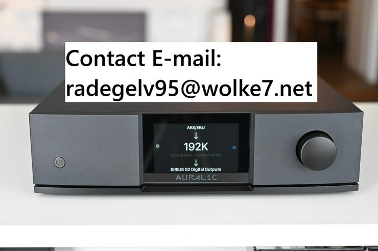 AURALiC SIRIUS G2.1 ( Contact E-mail: radegelv95(AT)wolke7 .net )