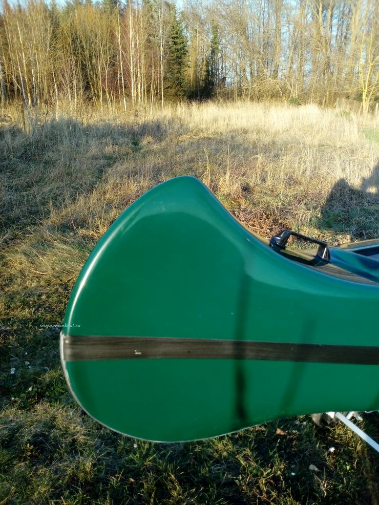 Bild 7: Kanu 3er Heckspiegel-Kanadier 420 Neu ! in grün