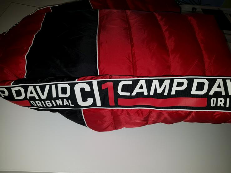 Bild 3: Camp David Herren Steppjacke Gr. XL rot ( NEU / REGULÄR 299 € )
