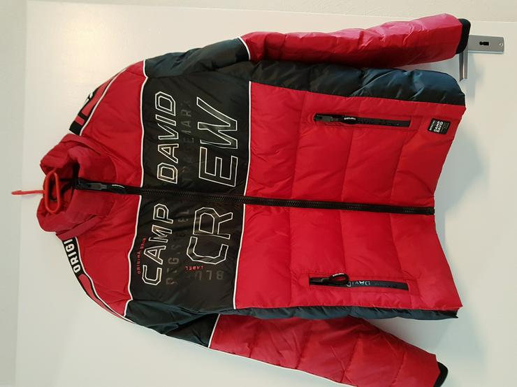 Camp David Herren Steppjacke Gr. XL rot ( NEU / REGULÄR 299 € )
