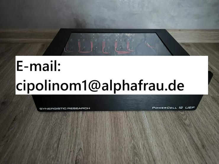 Synergistic Research Powercell 12 UEF SE ( E-mail : cipolinom1(AT)alphafrau .de )