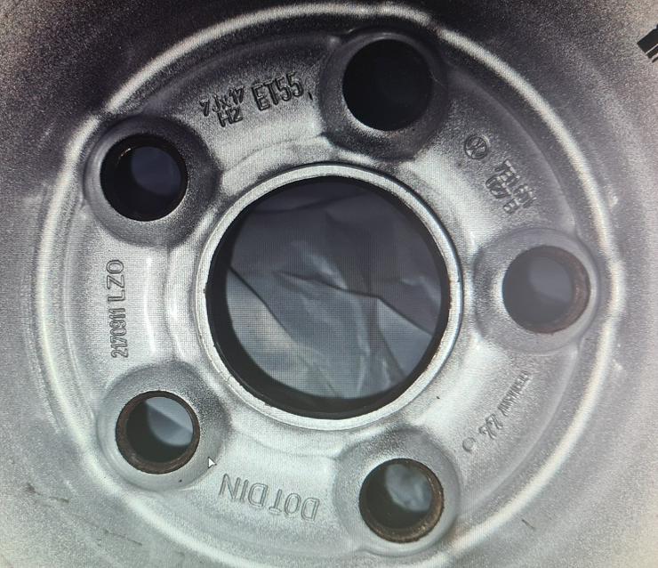 Bild 5: VW T6 Transporter - 4 Räder mit Stahlfelgen abzugeben