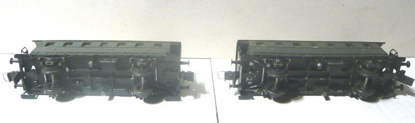 Bild 7: Trix Express H0 2x Waggon Personenzug Personenwagen Donnerbüchsen 303 OVP