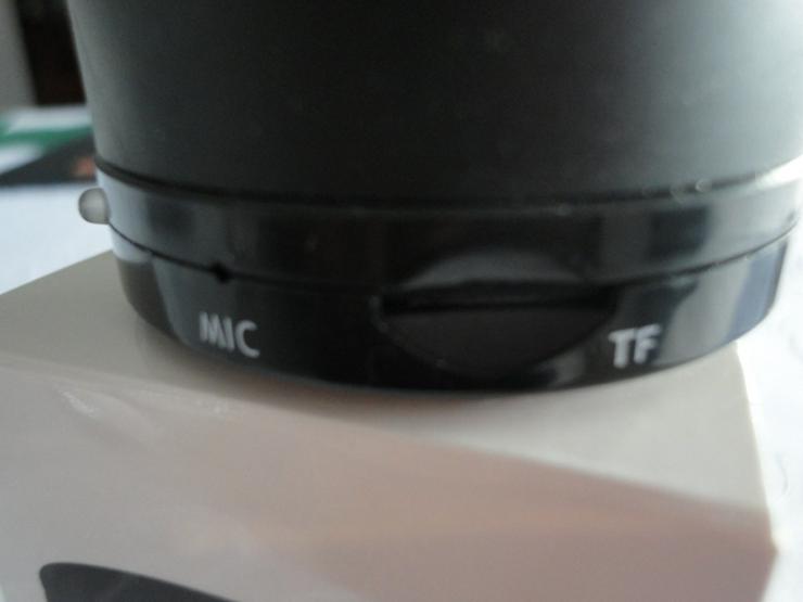 Bild 5: Volkswagen tragbarer Mini Bluetooth-Lautsrecher OVP/ Bedienungsanleitug /schwarz