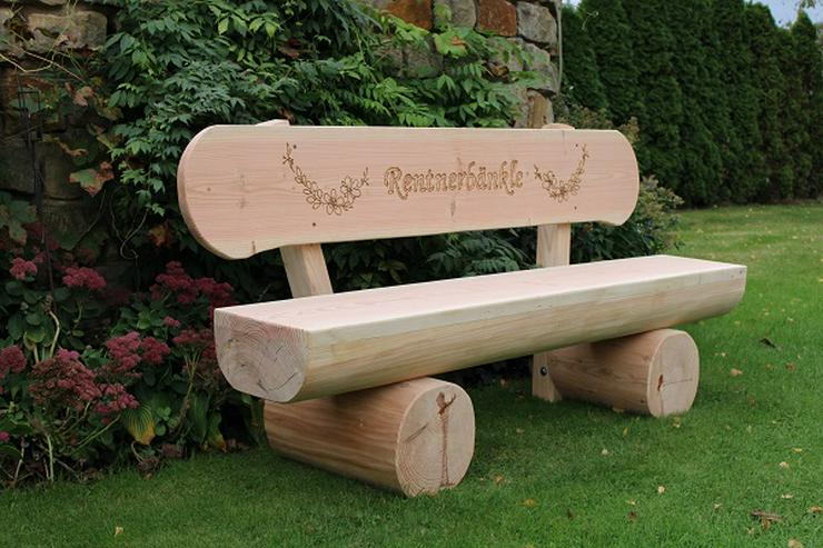 Bild 6: Weihnachtsgeschenk. Baumbank. Gartenbank. Krongartmöbel.
