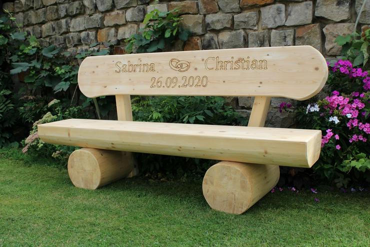 Bild 7: Weihnachtsgeschenk. Baumbank. Gartenbank. Krongartmöbel.