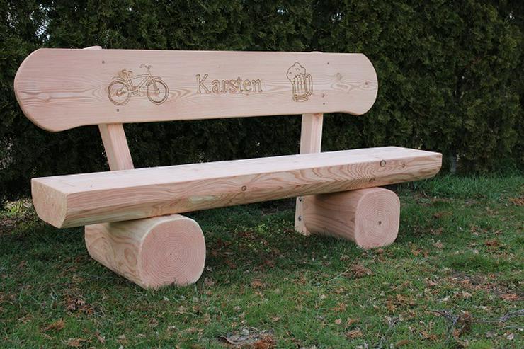 Bild 8: Weihnachtsgeschenk. Baumbank. Gartenbank. Krongartmöbel.