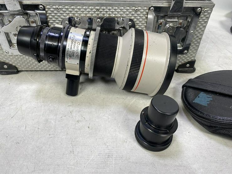 Bild 2: Canon FD 300mm 2.8 PL Mount mit 2x Extender