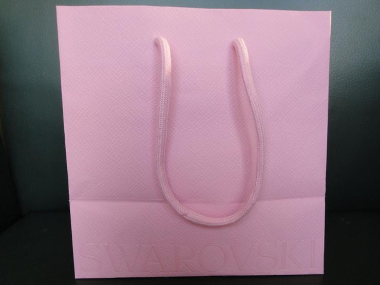 Bild 3: SWAROVSKI Premium Boutique Tüte Papiertüte rosé, NEU