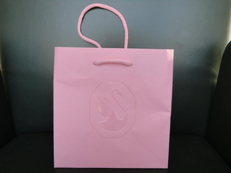 Bild 2: SWAROVSKI Premium Boutique Tüte Papiertüte rosé, NEU