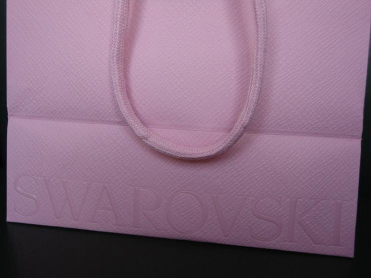 Bild 4: SWAROVSKI Premium Boutique Tüte Papiertüte rosé, NEU