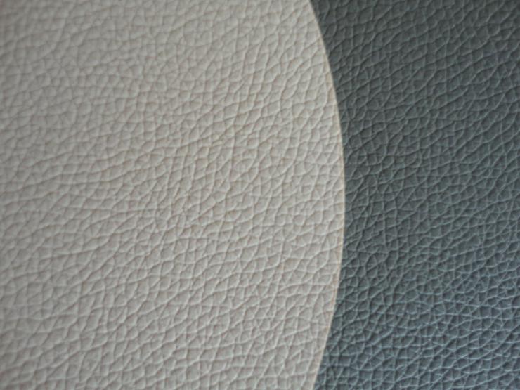 Bild 3: TISCHSETS zweifarbig OVAL, 4 Stück, NEU