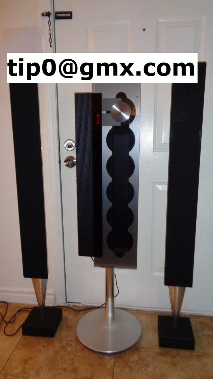 Bang and Olufsen BeoSound 9000 6-CD Tuner + 2 BeoLab 8000 Active Loudspeakers