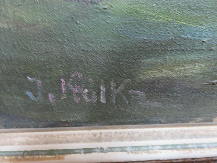 Bild 3: Ölgemälde auf Leinwand signiert J. Kulka 
