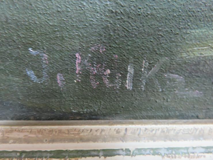 Bild 4: Ölgemälde auf Leinwand signiert J. Kulka 