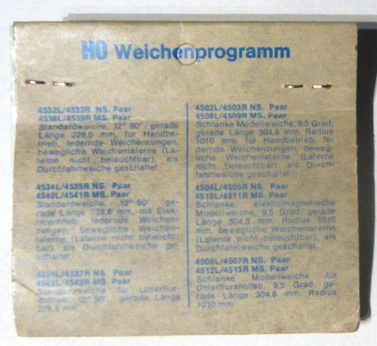 Bild 5: ROCO H0 Prellbock Bausatz 4465 ungebraucht verwendbar für alle H0