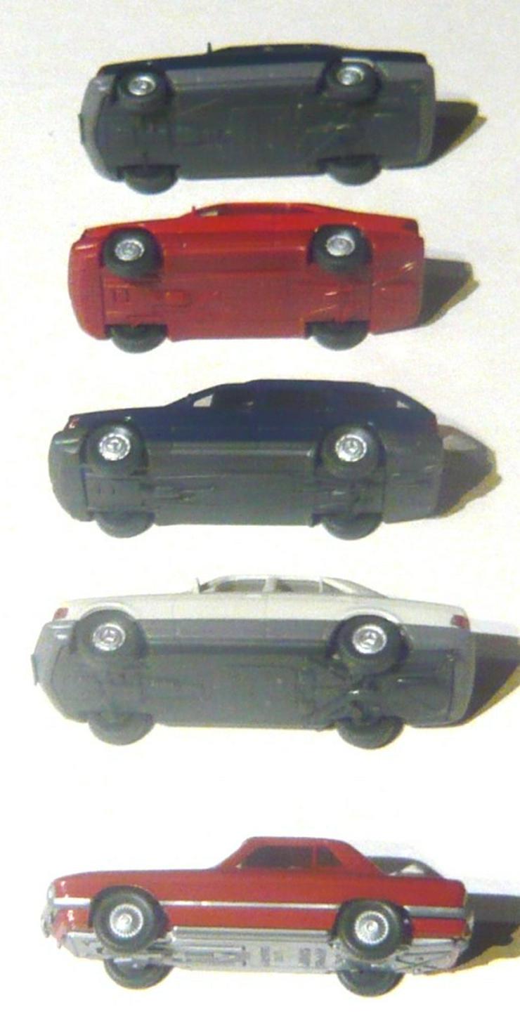 Bild 3: Wiking alt 1:87 5x PKW Mercedes gut
