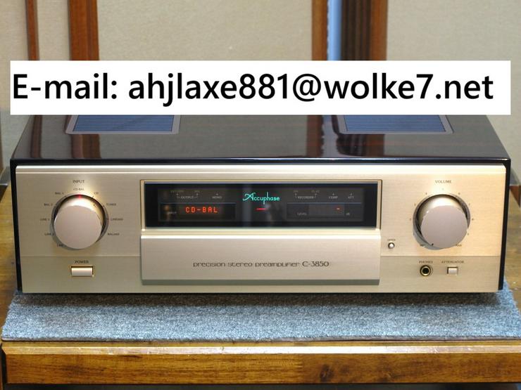 Accuphase c-3850 ( E-mail: ahjlaxe881(AT)wolke7 .net )