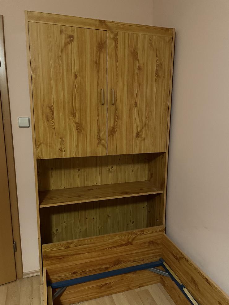 Bild 3: Bett 90x200 und Kinderzimmerschrank
