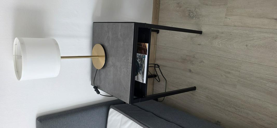 Bild 2: Boxspringbett 160x200 cm und 2 Nachttische