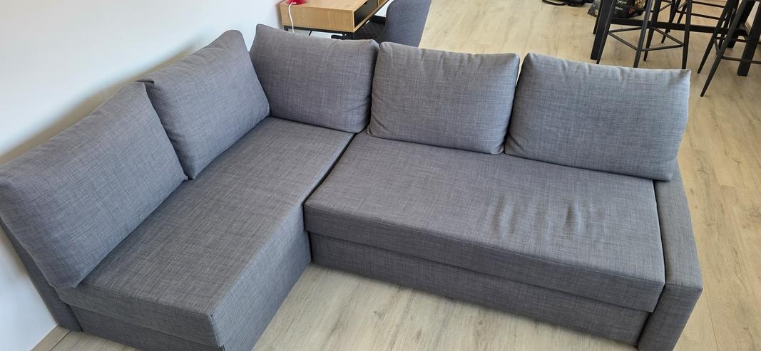 Eck-Bett-Sofa mit Bettkasten