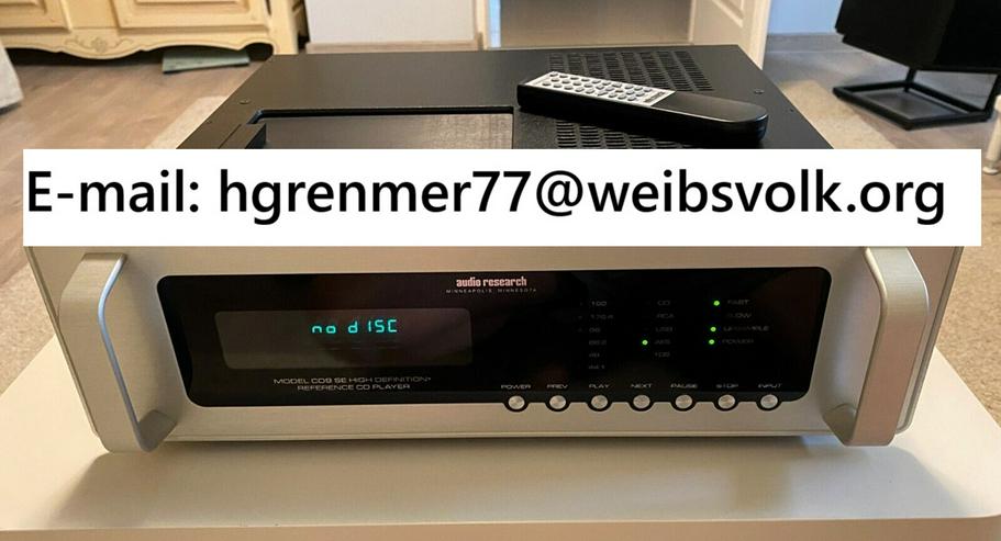 Audio Research REF CD9SE  ( E-mail : hgrenmer77(AT)weibsvolk .org ) 