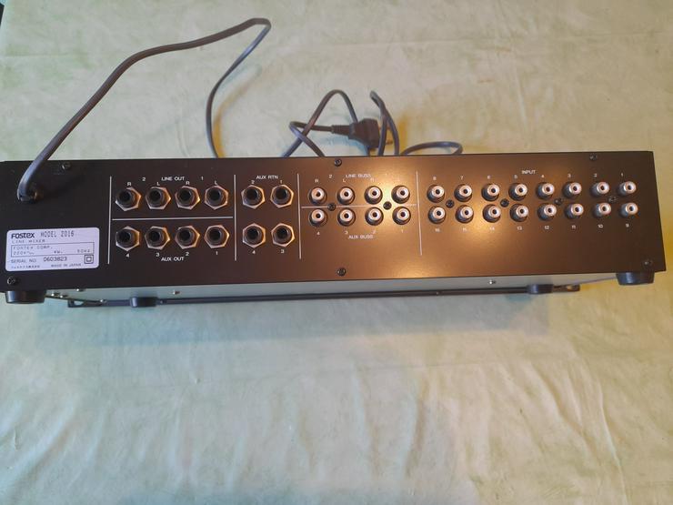 Bild 2: Fostex Line Mixer 2016