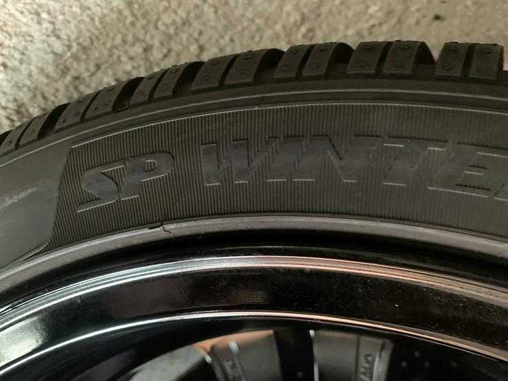 Bild 8: Alu  Mini Cooper Alu Winterräder Dunlop 3D Sport Ranflad 185/50 R17 Profil 7mm-8mm Sehr guter Zastand