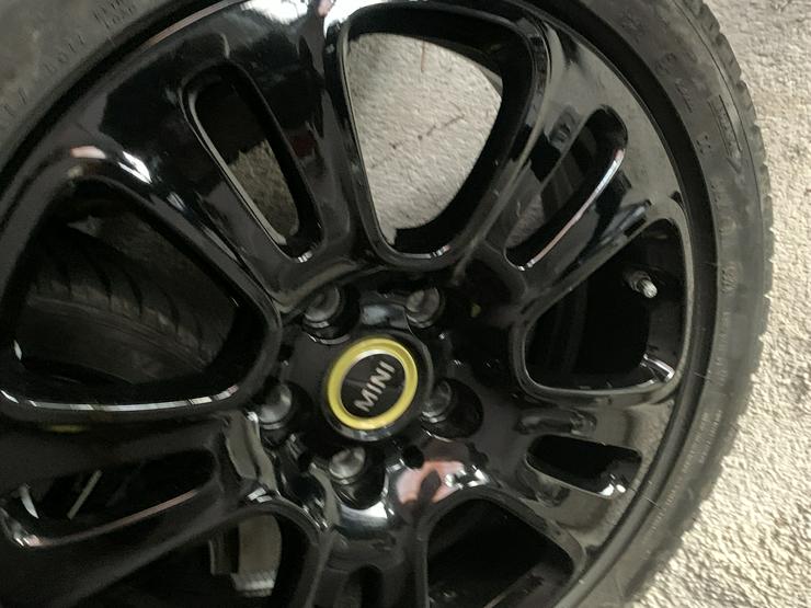 Bild 10: Alu  Mini Cooper Alu Winterräder Dunlop 3D Sport Ranflad 185/50 R17 Profil 7mm-8mm Sehr guter Zastand