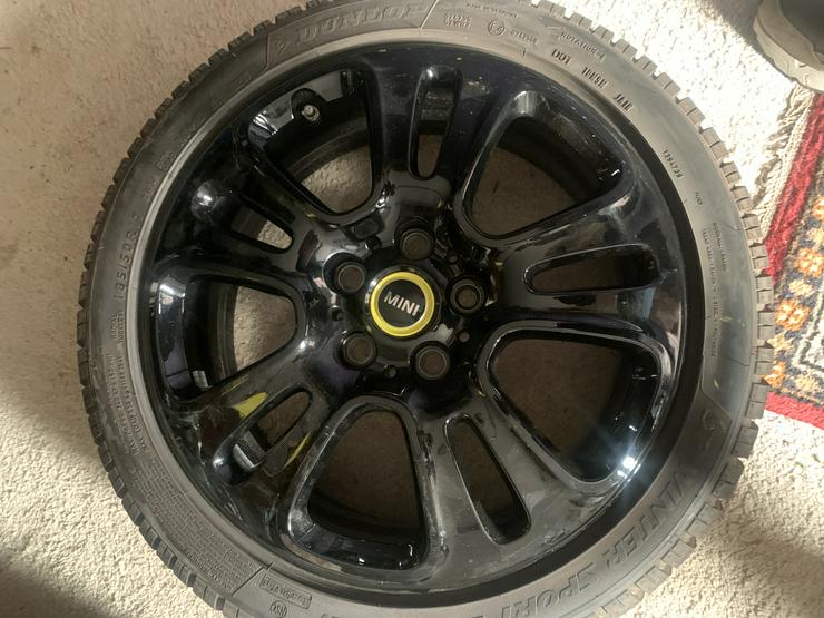 Alu  Mini Cooper Alu Winterräder Dunlop 3D Sport Ranflad 185/50 R17 Profil 7mm-8mm Sehr guter Zastand