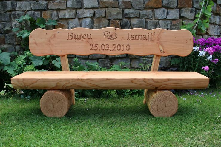 Bild 5: Baumbank. Gartenbank. Rentners Geschenk.Krongartmöbel.