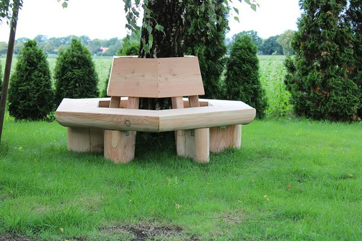 Baumbank. Gartenbank. Rentners Geschenk.Krongartmöbel.