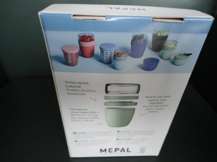 Bild 6: MEPAL Lunchpot groß, rot NEU / OVP