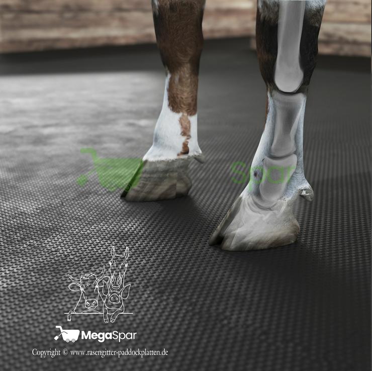 Bild 13: Stallmatten mit Puzzle-System & Liegematte | Boxenmatten