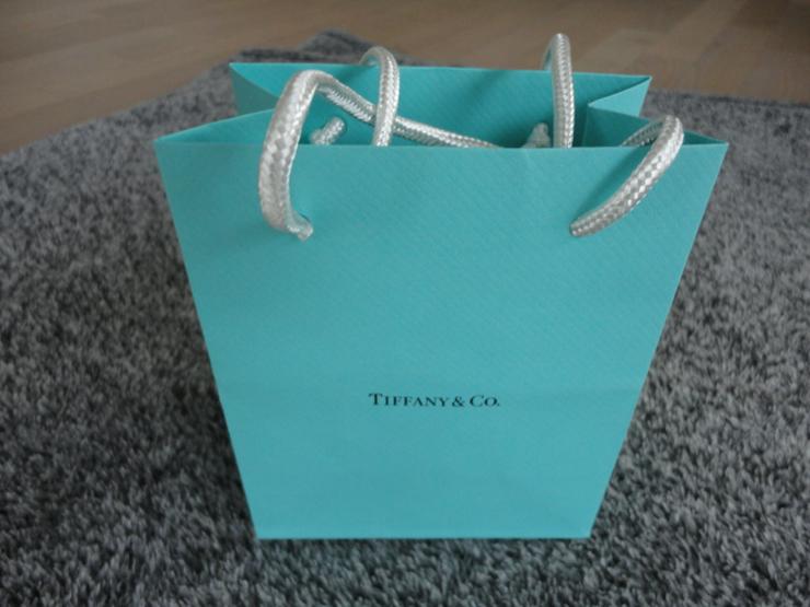 Original Tiffany & Co blaue Geschenktüte für Schmuck