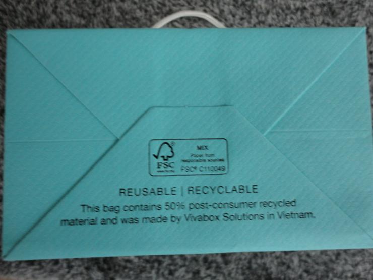 Bild 5: Original Tiffany & Co blaue Geschenktüte für Schmuck